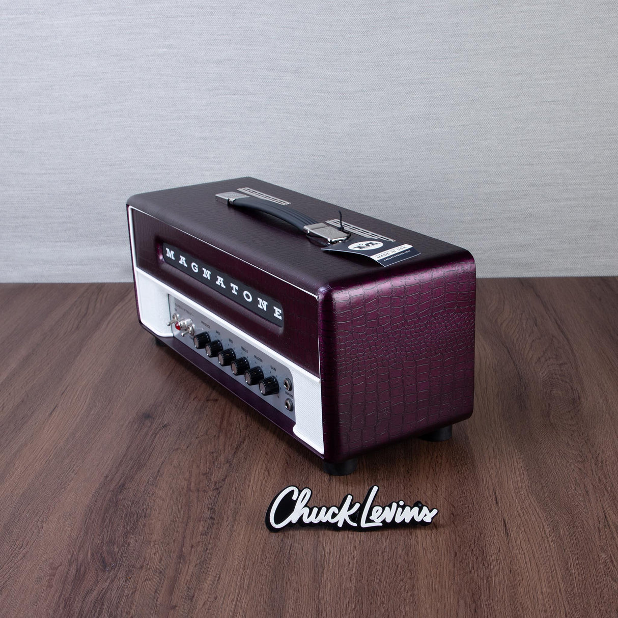 Magnatone Super Fifteen 15-Watt Tube Guitar Amplfier Head - Purple