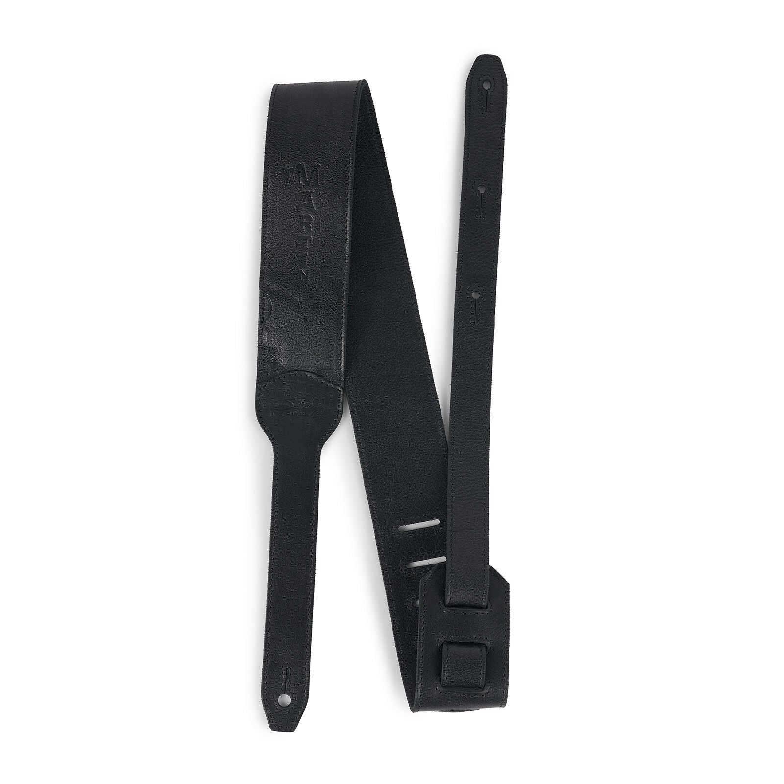 Martin Luxe by Martin Leather Guitar Strap - Black – Chuck Levin's