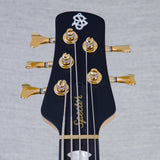 Spector Euro 5 LT Solid Korina Wings 5-String Electric Bass Guitar - Natural Satin - CHUCKSCLUSIVE - #NB23461