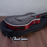 Godin MultiAc Grand Concert SA Nylon String Acoustic-Electric Guitar - Trans Black - CHUCKSCLUSIVE - #26317973