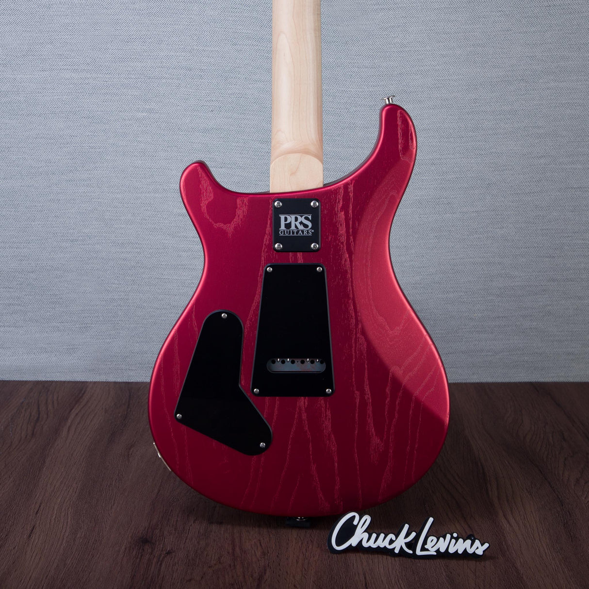 PRS Limited Edition CE 24-08 Swamp Ash Satin Electric Guitar - Red Apple Metallic - #250402392