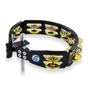 LP LP179 Cyclops Jingle Tambourine - Dimpled Brass, Black