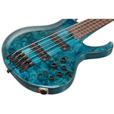 Ibanez BTB945 5-String Electric Bass - Cosmic Blue Low Gloss