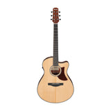 Ibanez Advanced Acoustic Series AAM50CE Acoustic Electric Guitar - Open Pore Natural