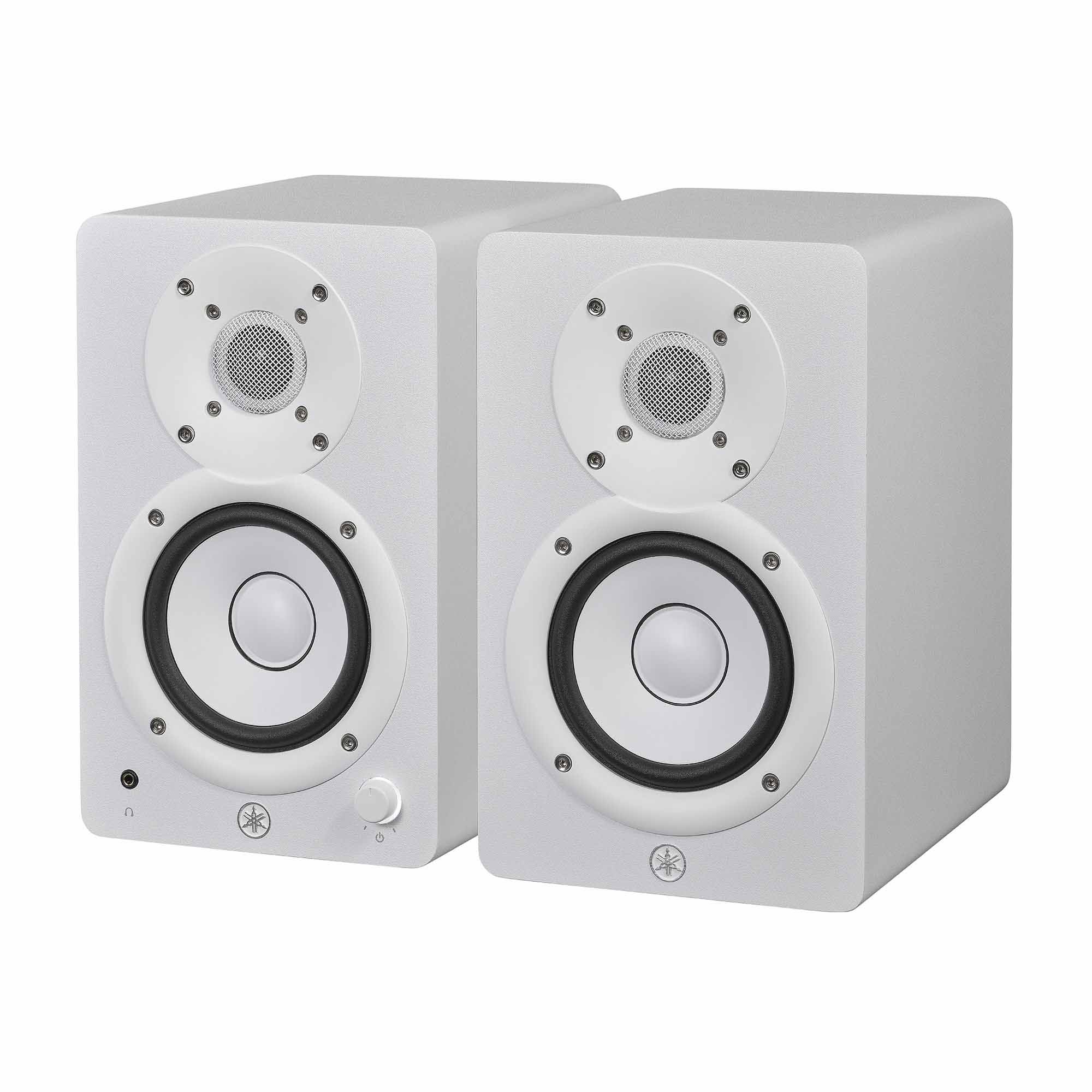 Yamaha HS4 4.5-Inch Studio Monitor Pair - White – Chuck Levin's