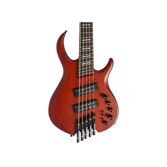 Sire Marcus Miller M6 5-String Headless Electric Bass Guitar - Mahogany Stain