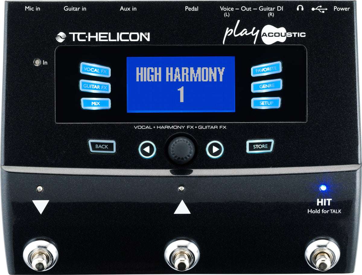 TC Helicon VoiceLive Play Acoustic Guitar And Vocal Effects Processor
