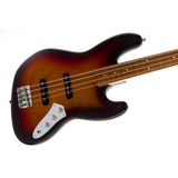 Fender Jaco Pastorius Fretless Signature Jazz Electric Bass Guitar - 3-Color Sunburst - Mint, Open Box