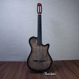 Godin MultiAc Grand Concert SA Nylon String Acoustic-Electric Guitar - Trans Black - CHUCKSCLUSIVE - #26317995