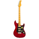 Sire Larry Carlton S7 FM New Gen Electric Guitar - See Through Red