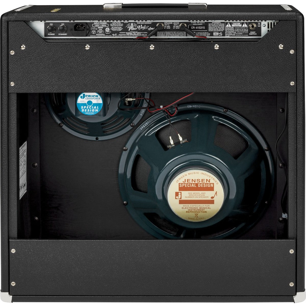 Fender Jack White Pano Verb 2x12-Inch 70-Watt Tube Combo Guitar Amplifier - New