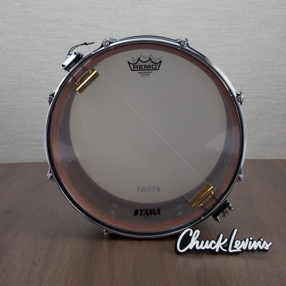 Tama Star Bubinga 6.5x14 Snare Drum - Dark Green Cordia