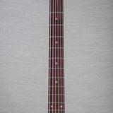 Fender Time Machine Bass VI Deluxe Closet Classic Bass Guitar - Aged Firemist Silver - #CZ575731