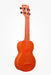 Kala Waterman Soprano Composite Fluorescent Ukulele - Gloss Orange - New,Gloss Orange