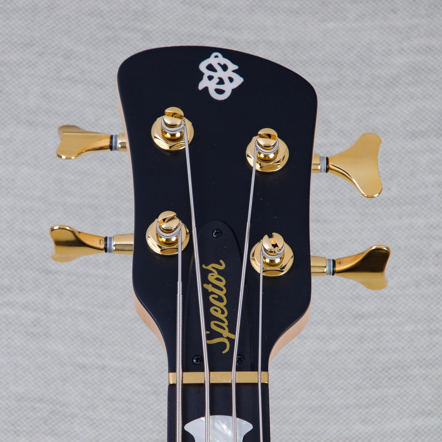 Spector Euro 4 LT Solid Korina Wings Electric Bass Guitar - Natural Satin - CHUCKSCLUSIVE - #NB23506