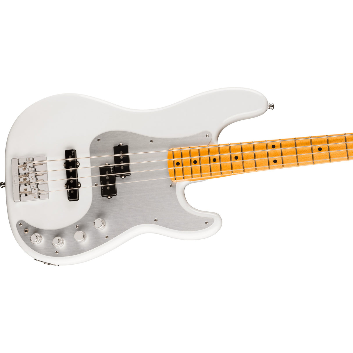 Fender American Ultra II Precision Electric Bass Guitar, Maple Fingerboard - Avalanche