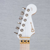 Charvel Custom Shop San Dimas HS FR Electric Guitar - White Angel Dust - #C16980