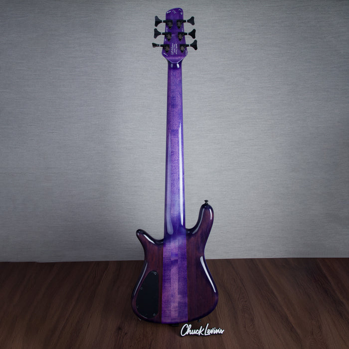 Spector USA Custom NS6 6-String Bass Guitar - Rain Glow - #75 - Display Model, Mint