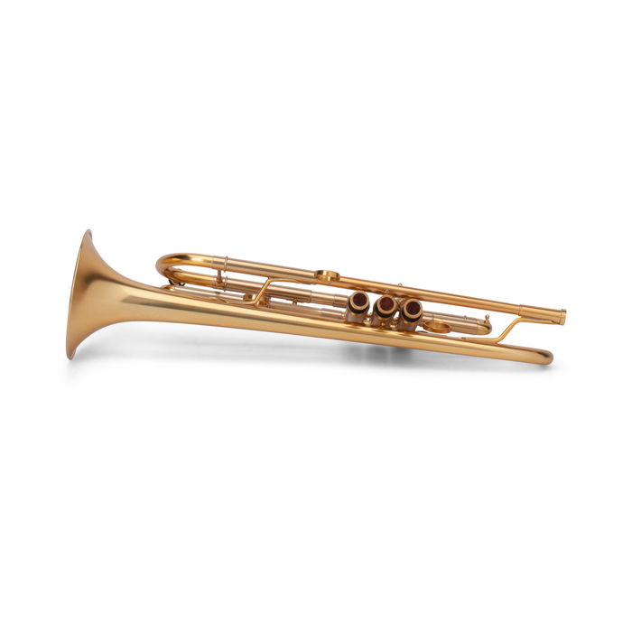 Adams A1 Bb Trumpet - Satin Gold Lacquered