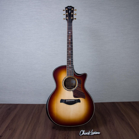 Taylor Limited Edition Builder's Edition 814ce Adirondack Spruce/Macassar Ebony Acoustic Electric Guitar - Shaded Edgeburst - #1201226078
