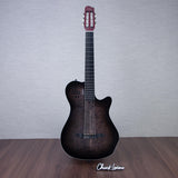 Godin MultiAc Grand Concert SA Nylon String Acoustic-Electric Guitar - Trans Black - CHUCKSCLUSIVE - #25313368