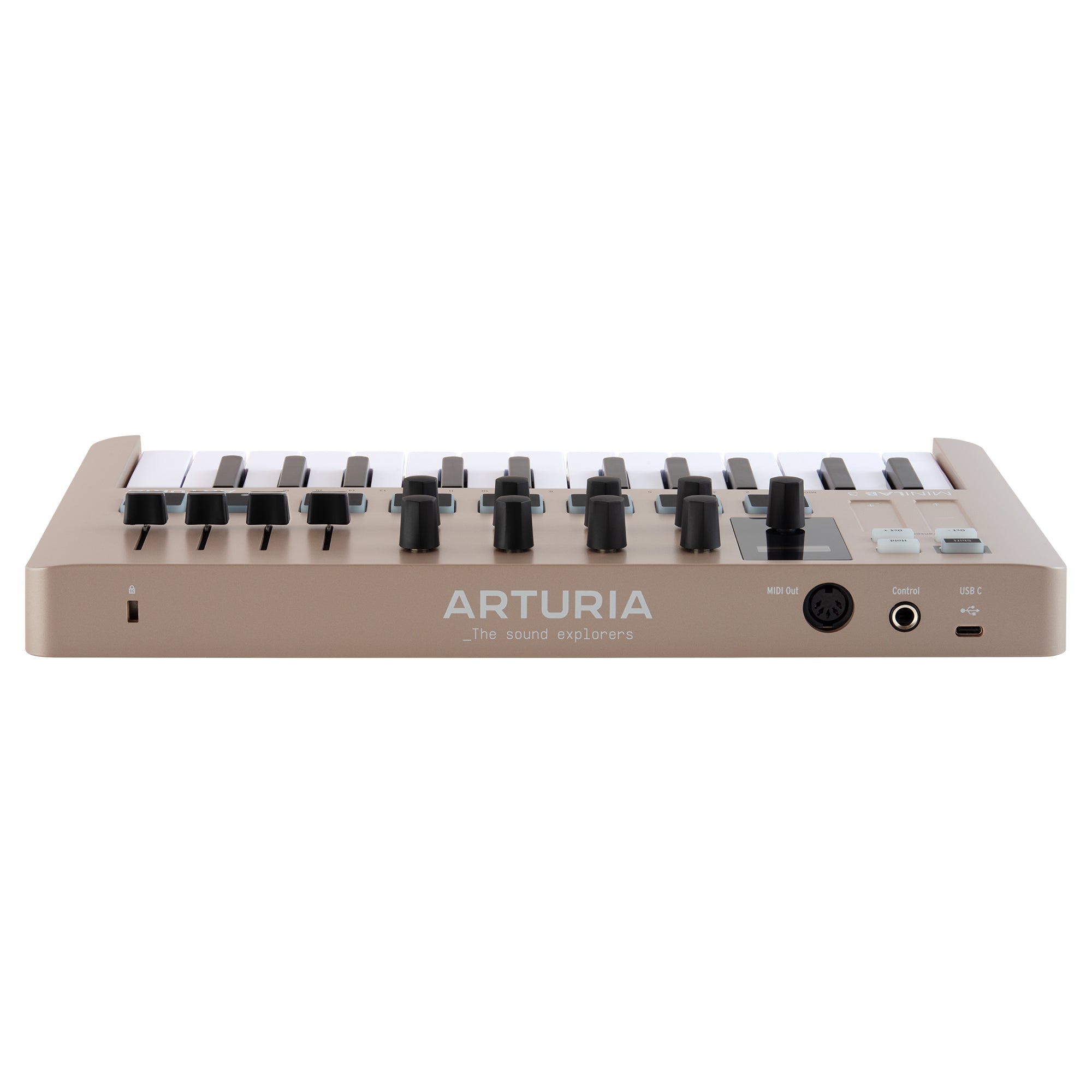 Arturia MiniLab 3 Champagne Universal MIDI Controller – Chuck