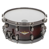 Tama 14" x 6.5" Starclassic Maple Snare Drum - Dark Mocha Burst With Black Nickel Hardware