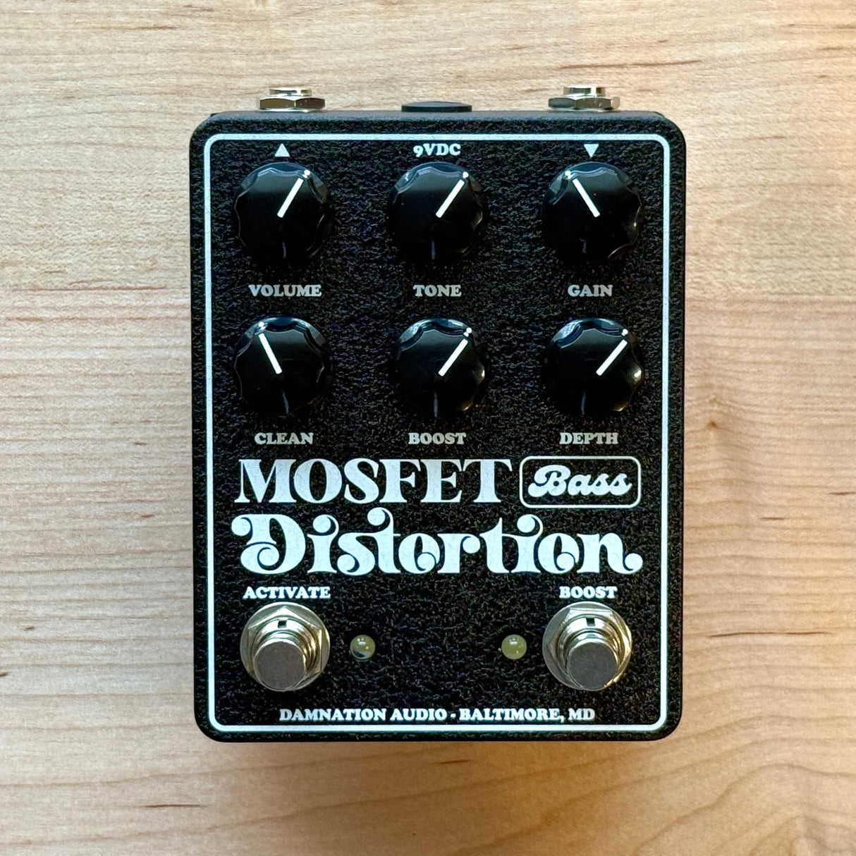 Damnation Audio Mosfet Bass Distortion/Boost Effects Pedal