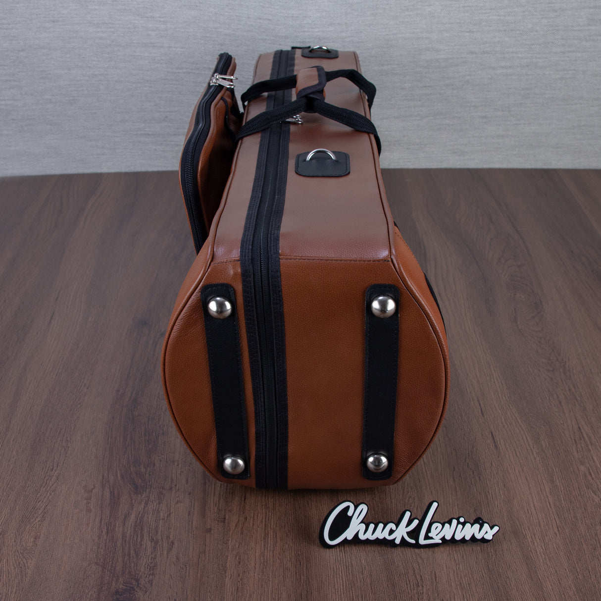 Marcus Bonna Light Case for Tenor Trombone with Small Bell - Brown Leather