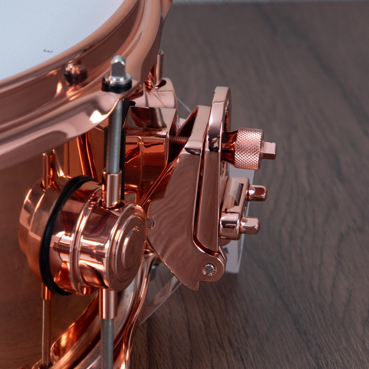 DW 5.5 x 14-Inch Collector's Copper Snare Drum - Copper Hardware