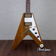 Gibson Custom Shop 1958 Mahogany Flying V Reissue Electric Guitar - Antique Natural - #851115
