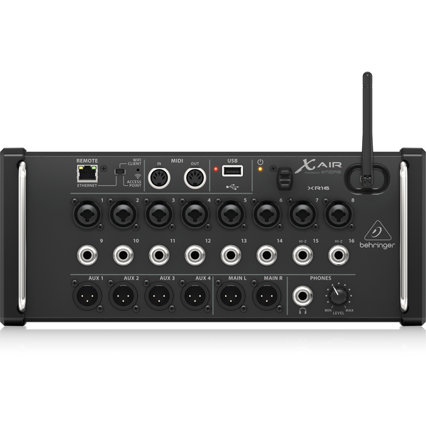 Behringer XR16 X Air Rack-Mounted Digital Mixer – Chuck Levin's