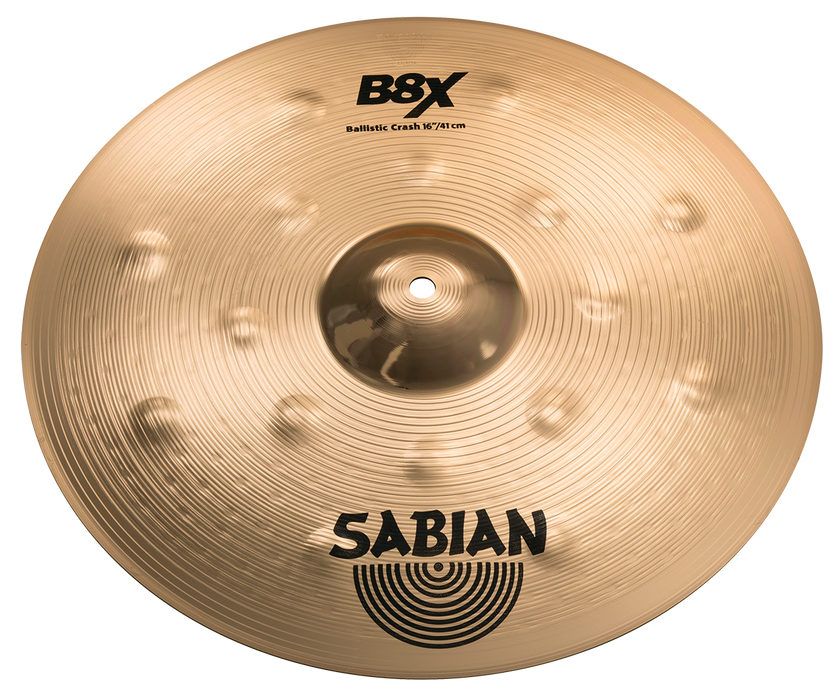 Sabian 16" B8X Ballistic Crash Cymbal - Mint, Open Box