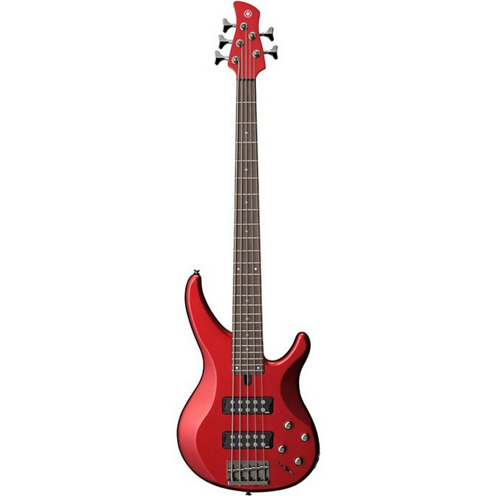 Yamaha TRBX 305 5-String Electric Bass, Candy Apple Red - New