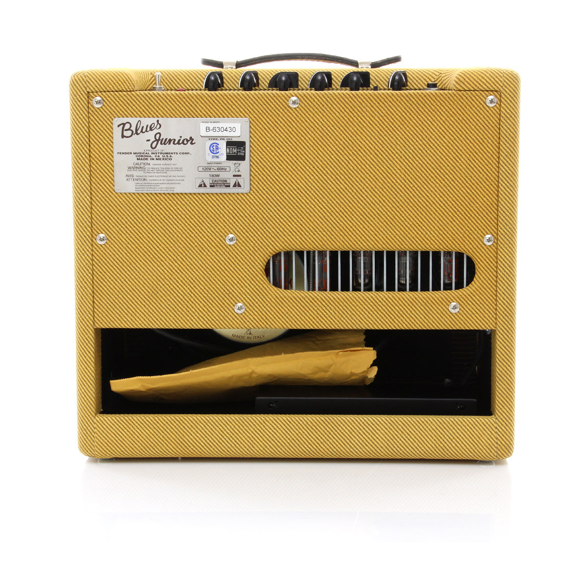 Fender Blues Junior Lacquered Tweed 15-Watt Tube Combo