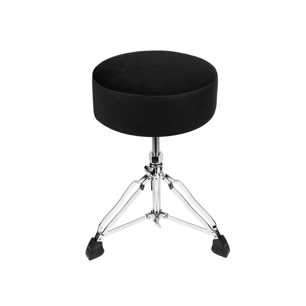 Gator GP-DTH-SRD-BK Round Seat Drum Throne - Black