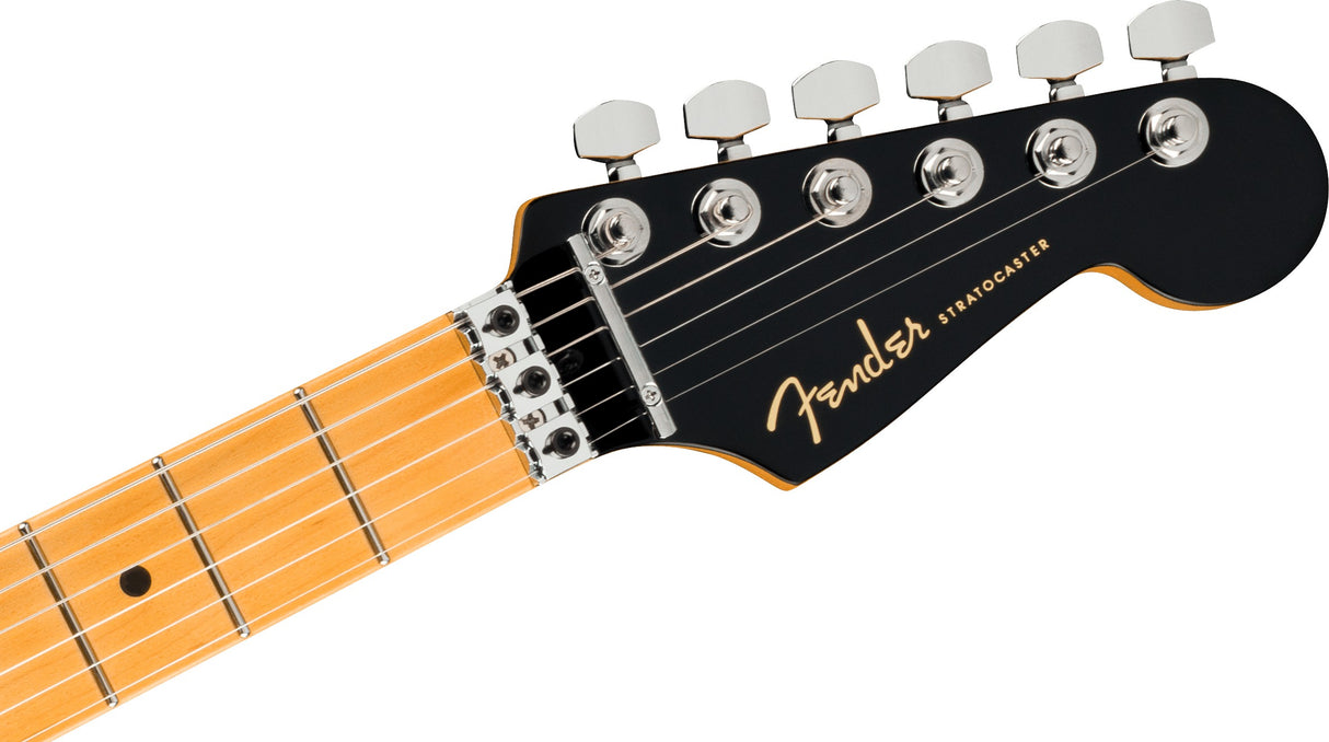 Fender American Ultra Luxe Stratocaster Floyd Rose HSS - Silverburst, Maple Fingerboard - New