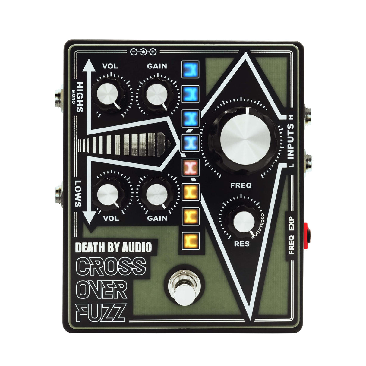 Death By Audio Crossover Fuzz Electric Guitar Pedal