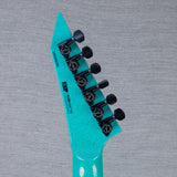 ESP USA V-II FR Electric Guitar - Midori Gold Sparkle - #US24235 - Mint, Open Box