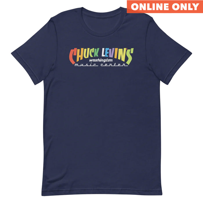Chuck Levin's Bright Color Logo Unisex T-shirt
