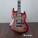 ESP USA Viper Electric Guitar - Cranberry Sunburst - #US24449 - Mint, Open Box