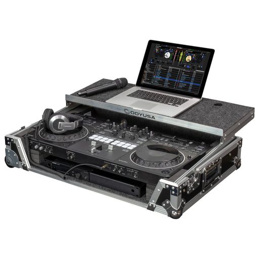 Odyssey FRDDJREV5GPW1U Pioneer DJ DDJ-REV5 1U Flight Case with Wheels