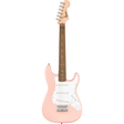 Squier Mini Stratocaster Electric Guitar - Shell Pink, Laurel Fingerboard