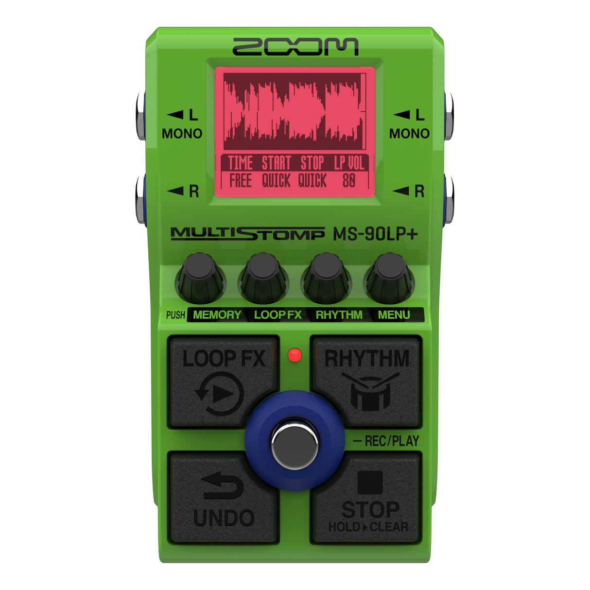 Zoom MS-90LP+ MultiStomp Looper Guitar Pedal