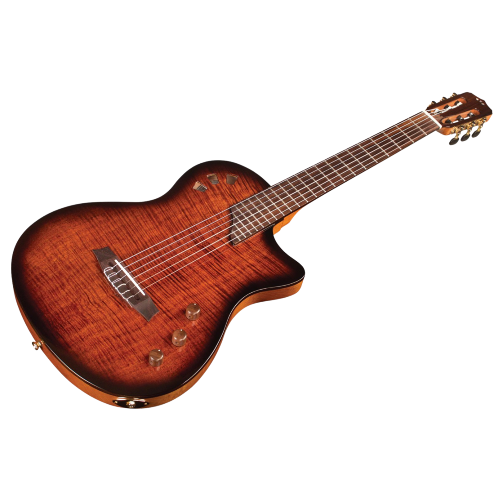 Cordoba Stage Electric Nylon String Guitar - Edge Burst – Chuck Cordoba Stage Electric Nylon String Guitar - Edge Burst – Chuck