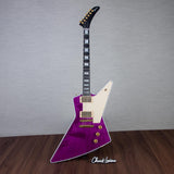 Gibson Custom Shop Explorer Custom VOS Electric Guitar - Trans Violet - #CS503396