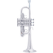 Bach AE190S Stradivarius Artisan E-Flat Trumpet Outfit, Silver Plated