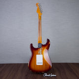 Fender Custom Shop 1955 Stratocaster Electric Guitar Heavy Relic - Faded Violin Burst - #CZ586321
