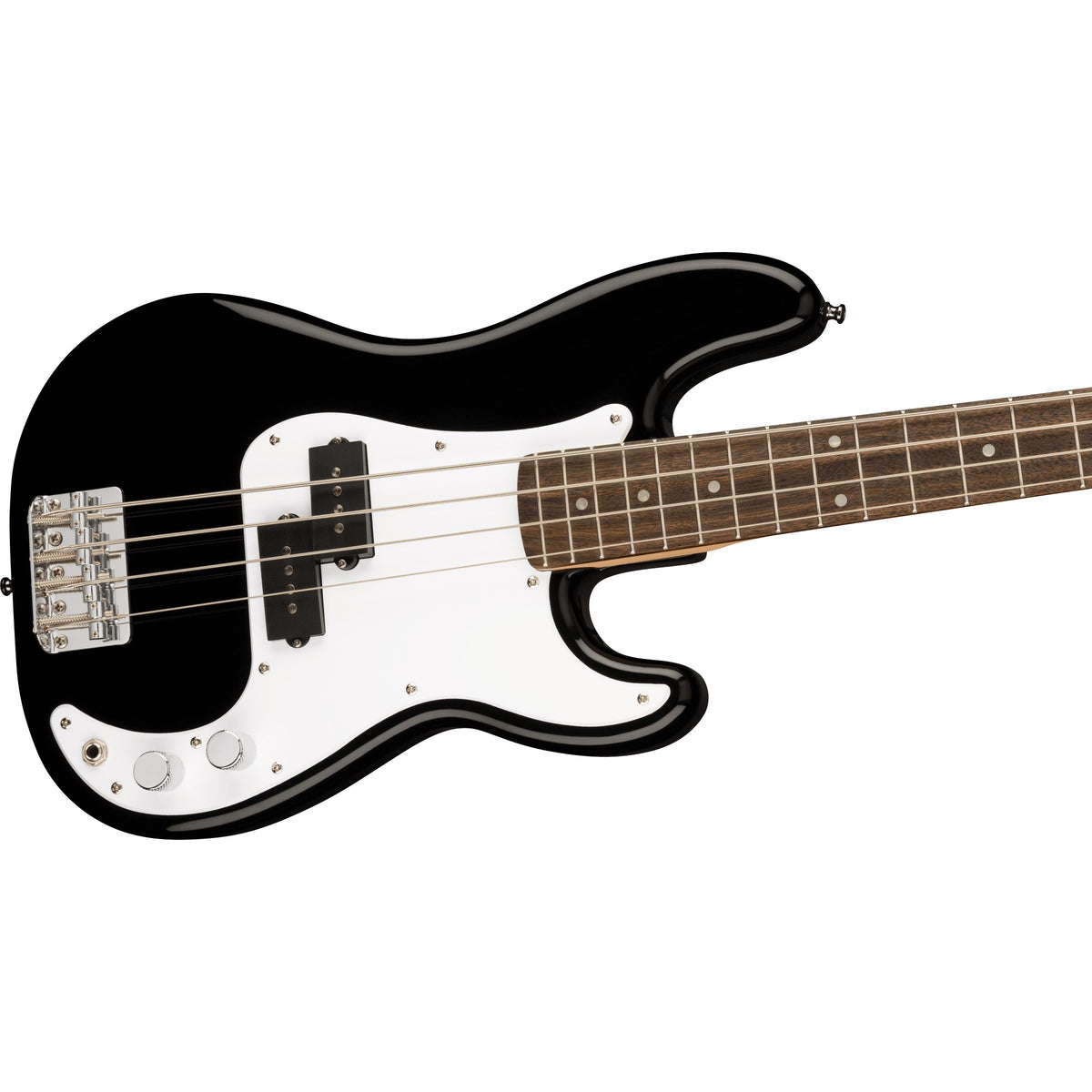 Squier Mini Precision Electric Bass Guitar - Black