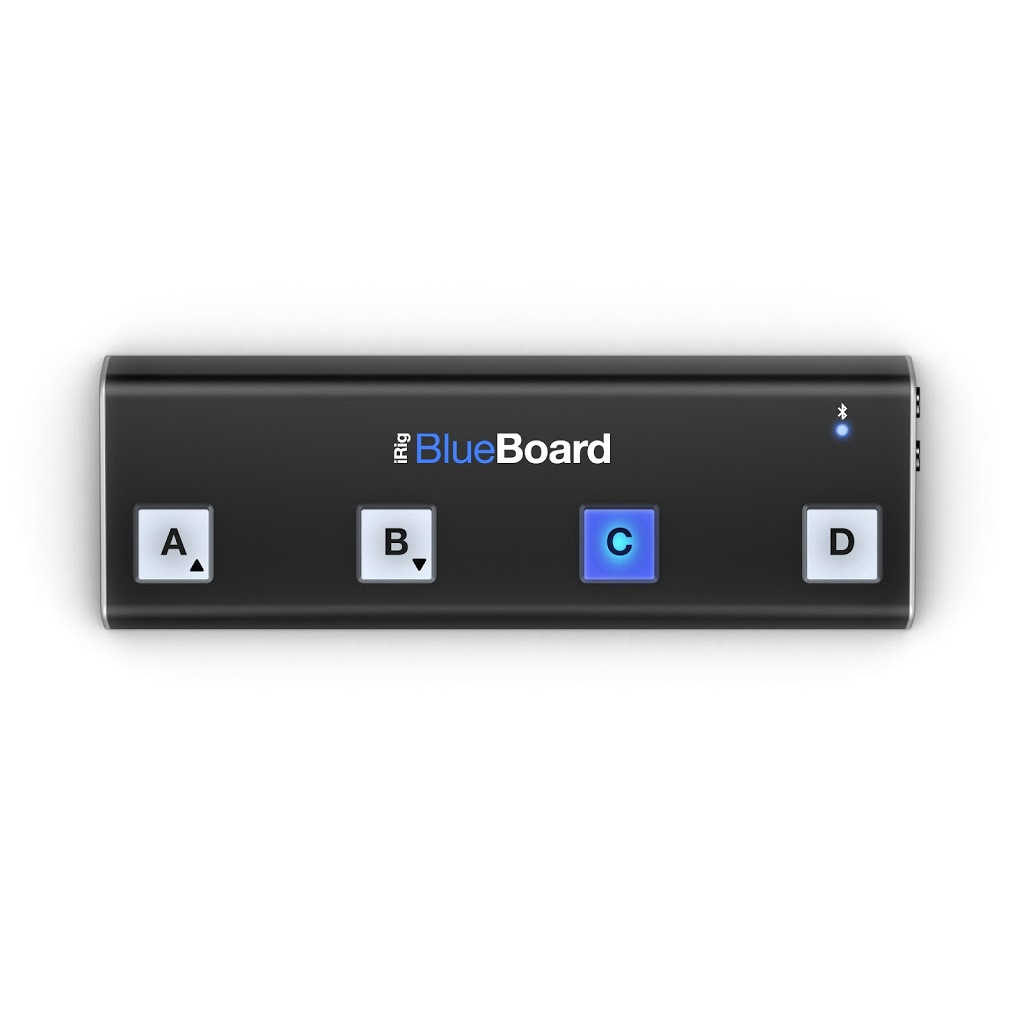 IK Multimedia iRig BlueBoard Bluetooth Midi Pedalboard